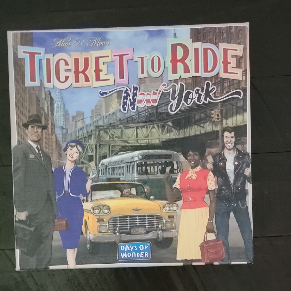 Ticket to Ride New York Board Game